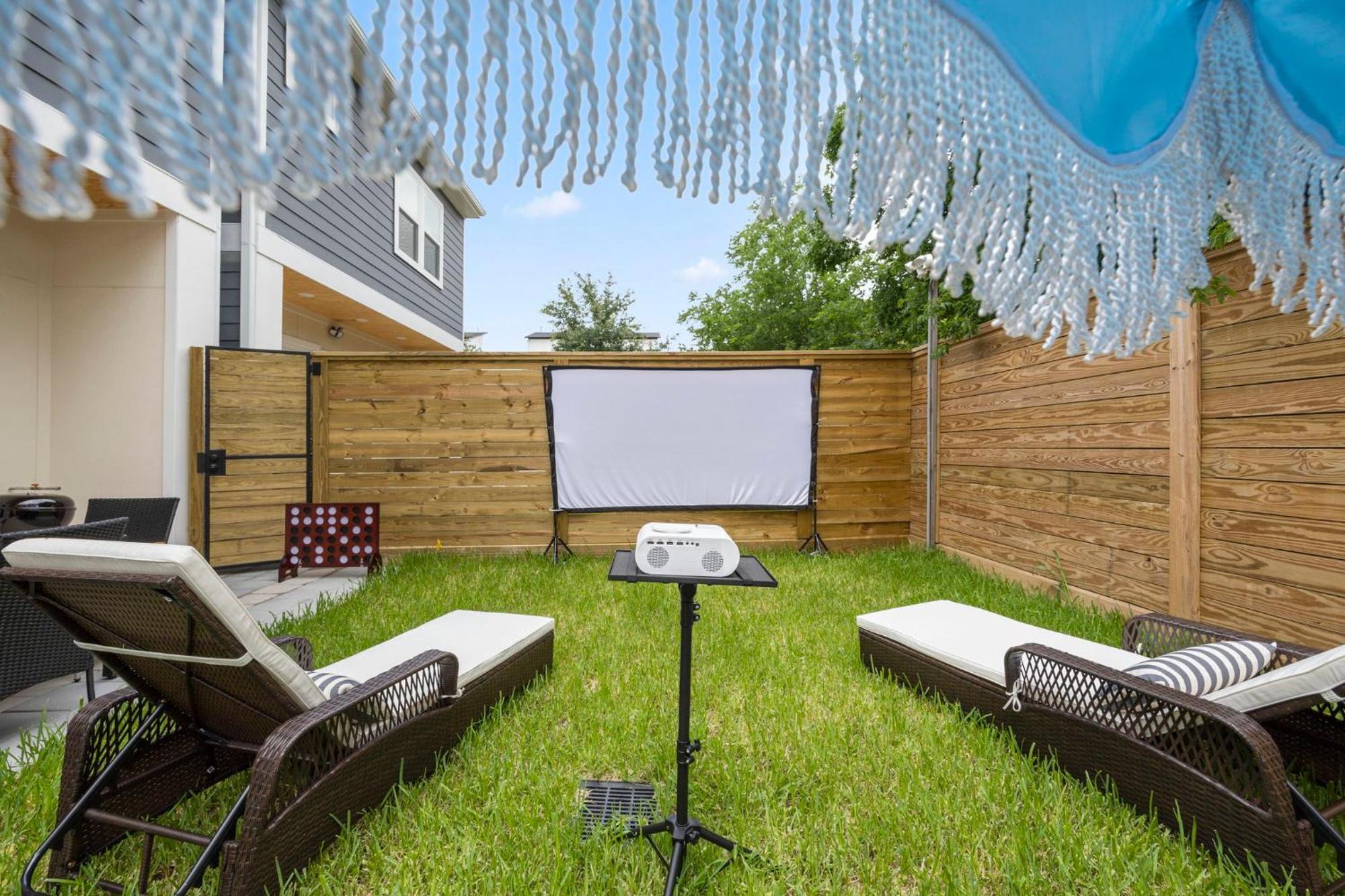 Вилла Central 4Bd - Outdoor Movie - Ping Pong - Bbq Хьюстон Экстерьер фото